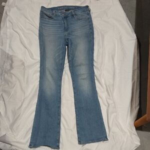 American Eagle Outfitters Light Blue Skinny Kick Jeans